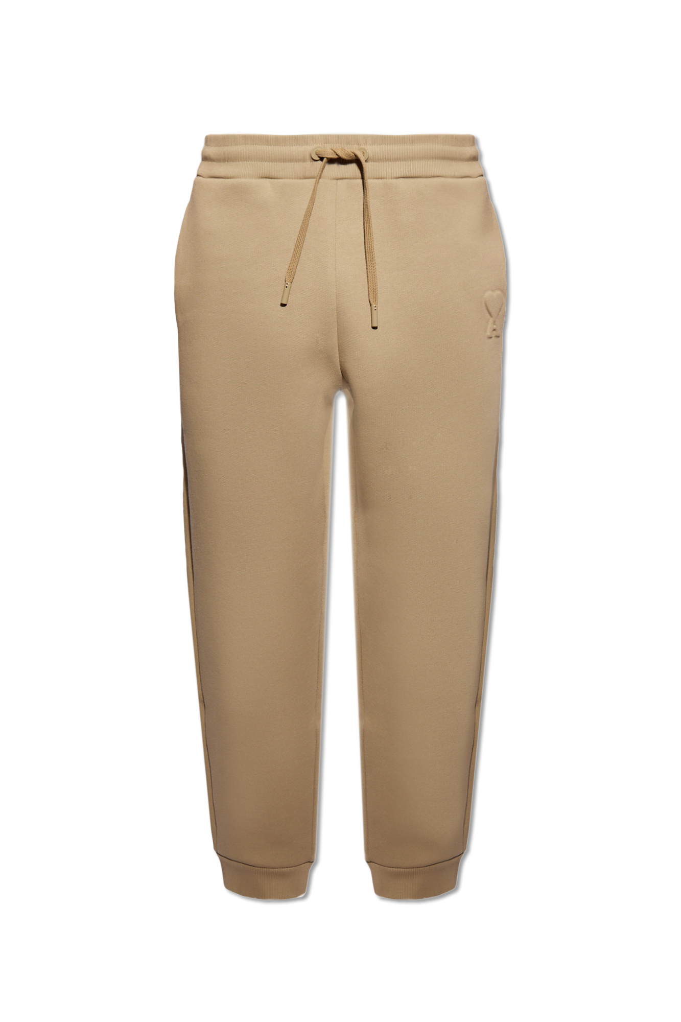 Beige Sweatpants with logo Ami Alexandre Mattiussi - Vitkac Canada